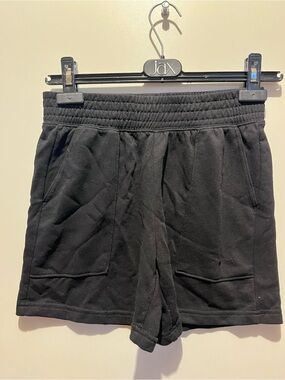 Divided Black Women's Athletic Elastic-Waist Shorts Sz Xxs